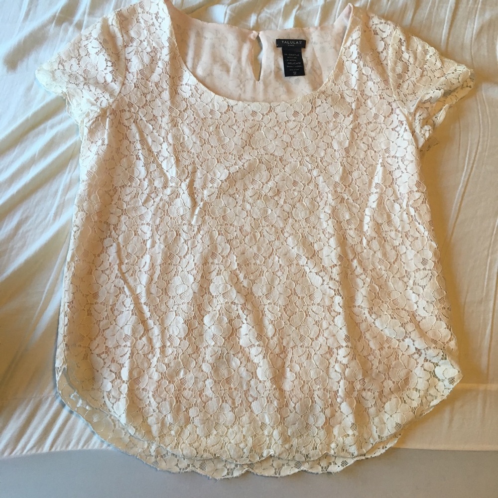 Talula Floral Lace Shirt